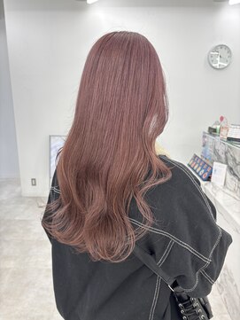 ブラウン(Brown) #haru ピンクベージュカラー