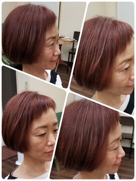 クリア 美容室 ミニボブ☆