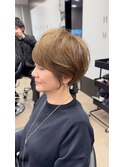 30代40代50代小顔似合わせカットくびレイヤーエモージュ大人可愛