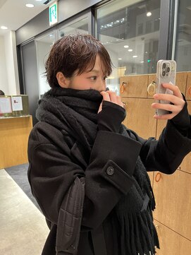 ミリ(milli Produce by ITAKURA) マニッシュショートパーマ