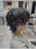 大人気！メンズウルフパーマ