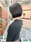 イメチェン/ホワイトブロンド/外ハネボブ/美髪/栄/矢場町c48