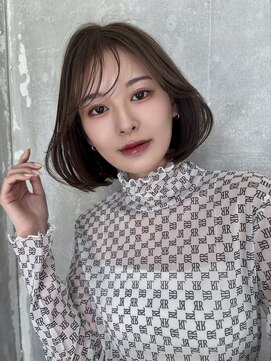 フィガロ ウメダ(FIGARO UMEDA) タッセルボブ/韓国/ボブ/レイヤーカット/縮毛矯正