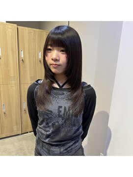 ローレンジウ(LOREN JU) 名駅/名古屋駅/学割U24/レイヤーカット/オージュア/ダブルカラー