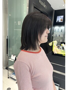 エアー 銀座タワー(AIR) くびれボブ/顔まわりレイヤー