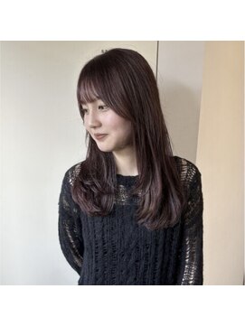 ニコ シモノセキ(NIKO Shimonoseki) ［NIKO］ ピンクブラウン/ピンクカラー/レイヤーカット