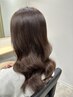 カット＋透明感イルミナカラー＋美髪TR ￥22000