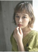 【emu井上信洋】オン眉＋ハイライトでおしゃれボブ【エミュ】