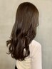 夏人気！【ブリーチせず明るさを最大限に引き出す】ブリーチ無しダブルカラー