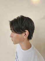 レオンプラス 具志川店(LEON plus+)&nbsp;センターパートウルフカット