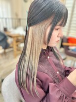 ラウラアンドロー(LAURA&RO) ミルクティーベージュダブルカラーインナーカラーケアブリーチ