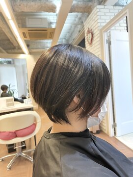 アンラヴェスト(AN LOVEST mashup hs) 好印象くびれショート/白髪ぼかし☆☆