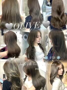 アイシー 表参道(ICY) オリーブグレージュ/オリーブベージュ/グレーブラウン