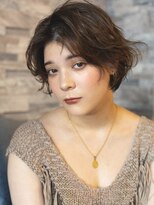 エミュ 表参道 青山(emu)&nbsp;【emu井上信洋】ニュアンスパーママッシュショート【エミュ】