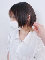 モリオフロムロンドン 松戸店(Morio from London)&nbsp;【松戸　テラカド】大人レイヤーショートウルフインナーカラー