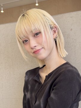 エニ 自由が丘(ENi) レイヤーボブ/パツっとボブ/イメチェン/美髪/自由が丘