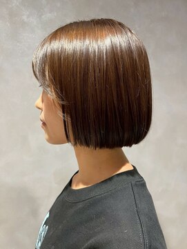 ビス ヘア アンド ビューティー 西新井店(Vis Hair＆Beauty) 大人可愛い小顔こなれカールチョコレートカラーブリーチなし