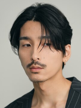 レタッチ バイ フィフス 天神大名(RETOUCH by fifth) 天神メンズパーマフェザーパーマシャドウパーマセンターパート