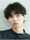 渋谷シャドウパーママッシュ波巻きスパイラルパーマルーズパーマ