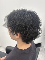 ノイセルヘアー(Noisyle Men's hair)&nbsp;ニュアンスパーマ/ニュアンスウルフ/ダウンバング/梅田/メンズ