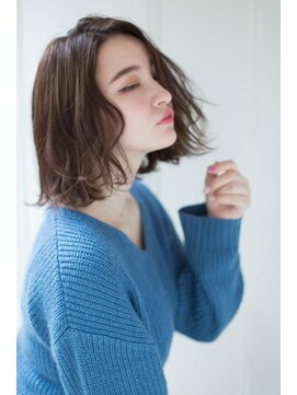 フェリア 梅田(FERIA) 【梅田　茶屋町】イルミナ×切りっぱなしボブ☆似合わせカット