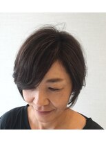 ヘアーヴィーヴル 松茂店(Hair BIVRE) 前下がりグラボブ