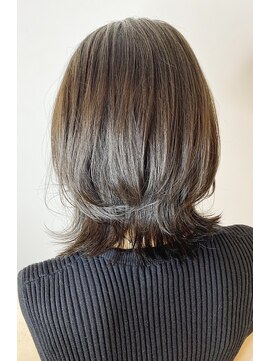 ジーナ セントラル銀座(Zina) 大人かわいい/ココアブラウン/レイヤーボブ