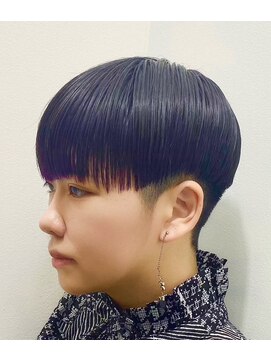 オンザ(ONTHE) タイトマッシュインナーパープルマニッシュショート【林京平】