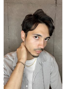 クーエフー(coo et fuu) 20代/30代/40代 ツーブロック七三分けスタイル 藤沢