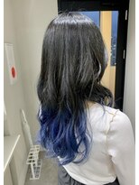 リグ 横浜(Lig.)&nbsp;ケアブリーチハイトーンブルーグラデーションカラー