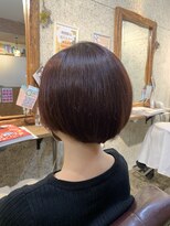 クラク 羽根木店(kuraku)&nbsp;ショート×レッドブラウン