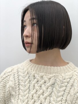ドロップ(drop) あごラインショートボブ