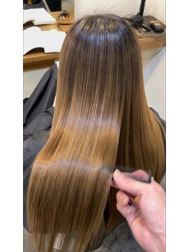 ヘア サークル ジープ 石井店(hair circle geep) 【髪質改善×縮毛矯正】美革ストレート