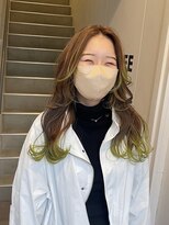 アイリー 名古屋(A/LEE)&nbsp;ネオングリーン／顔周りレイヤー