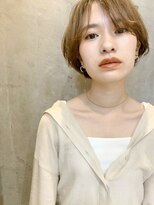 ヘアアンドメイク シークネクスト(HAIR&MAKE SeeK NEXT) 【SeeK NEXT 門井】トレンドショート×ミルクベージュ