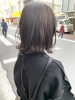 ネオリーブ チロル 横浜西口店(Neolive CiroL.)&nbsp;くびれヘア　レイヤーボブ　アッシュ　縮毛矯正