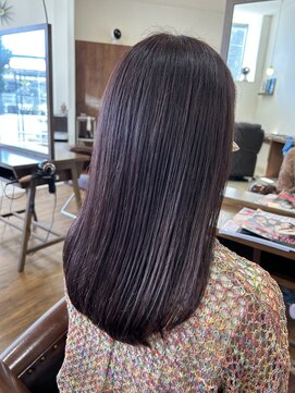 ピスヘアー(PITH HAIR) ラベンダーブラウン