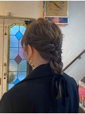 お呼ばれヘアアレンジ【筑西市】