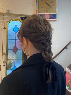 フリースタイル(Free Style) お呼ばれヘアアレンジ【筑西市】