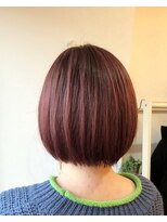 リビジ(RIBIJI)&nbsp;暖色カラー×ショートボブ