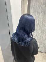 ブルーカラー ブリーチカラー ケアブリーチ ダブルカラー