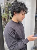 20代30代メンズスパイラルパーマワイルドオシャレ感 金山/ 井上