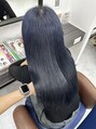 リルフェアリー 磐田店(Li’lFairy) ネイビーand髪質改善トリートメント