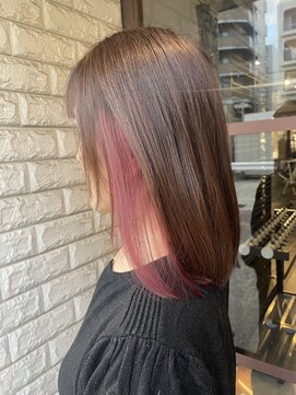 リー 東三国(Lee) ロブ×イヤリングカラーピンク