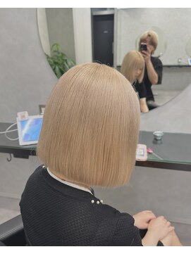 プライズ 成増店(prize) ミルクティーベージュハイトーンダブルカラー成増