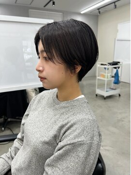 キートス 高知店(kiitos) ハンサムショート/センターパート/マッシュショート