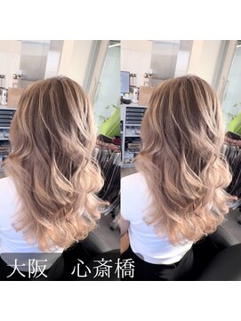 ラヴェ(LAWE.) シャドールーツ バレイヤージュ