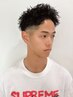 【原田指名20％OFF】メンズカット＋パーマ＋トリートメントor眉カット￥10000