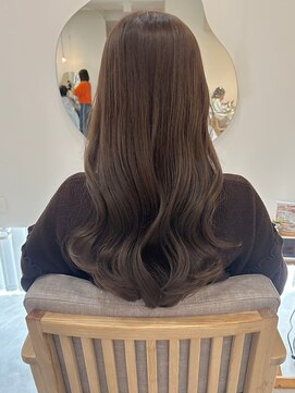 ピピバイヨーク(pipi, by yoke.) ダークブラウン/セミロング/巻き髪