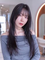 ドットハリス(.Hallis) レイヤーカット/髪質改善/透明感カラー/原宿